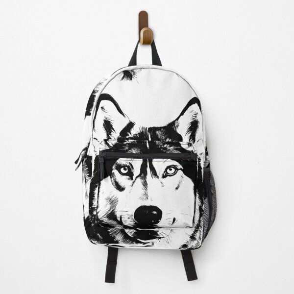 Item preview, Siberian Husky T-shirt Art Sticker designed and sold by allthis.