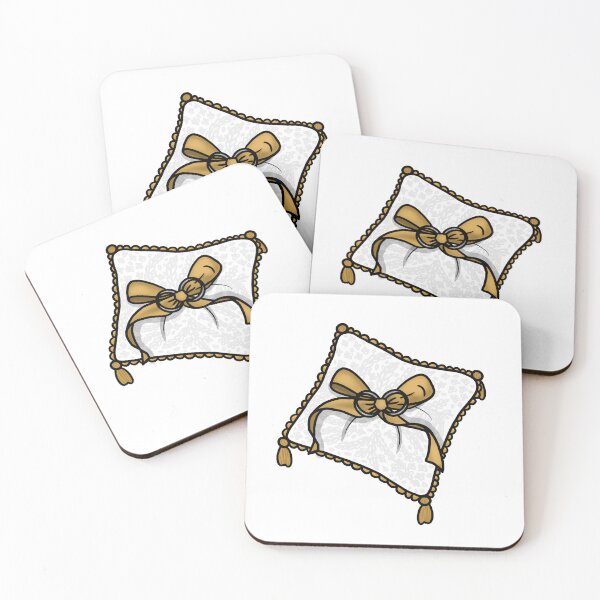 Item preview, Ring Pillow designed and sold by honeybeepaper.