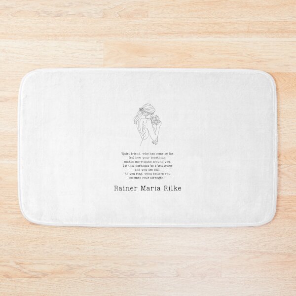 Item preview, Quiet friend - Rainer M. Rilke  	 designed and sold by lwrnuqio82.