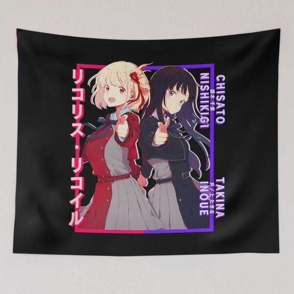 Item preview, Lycoris Recoil - Chisato Nishikigi and Takina Inoue designed and sold by YesterdayCharl.