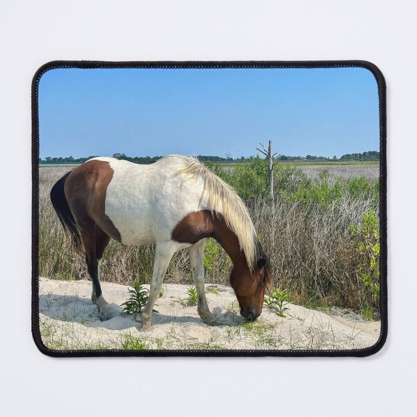 Item preview, Wild Brown and White Horse Assateague Island designed and sold by Sonya Umble.