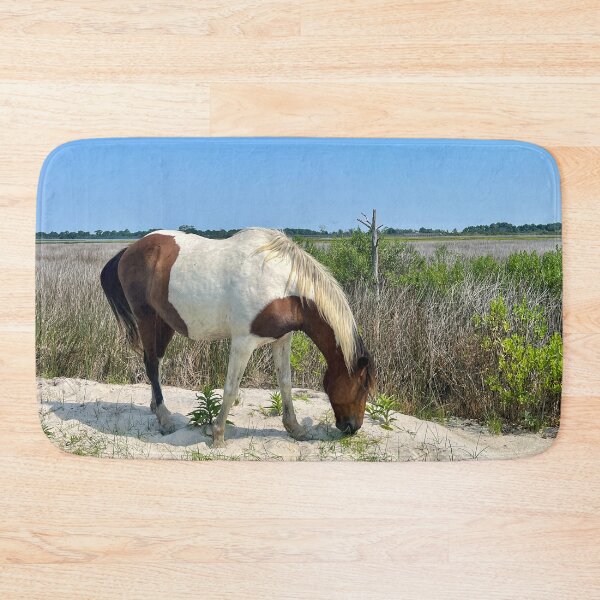 Item preview, Wild Brown and White Horse Assateague Island designed and sold by Sonya Umble.