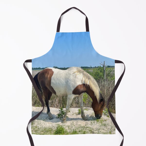 Item preview, Wild Brown and White Horse Assateague Island designed and sold by Sonya Umble.