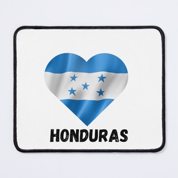 Item preview, Heart design with the flag of Honduras designed and sold by DEIVINM.