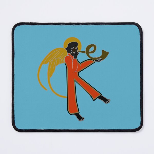 Item preview, Lt Turquoise Dark Angel Letter K designed and sold by Donnahuntriss.