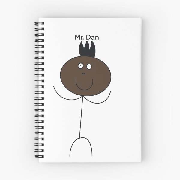 Item preview, That is an animated guy named Mr Dan. designed and sold by lukesubbby.
