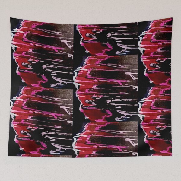 Item preview, ' Red Glitch Effect designed and sold by CherryCatDraws.