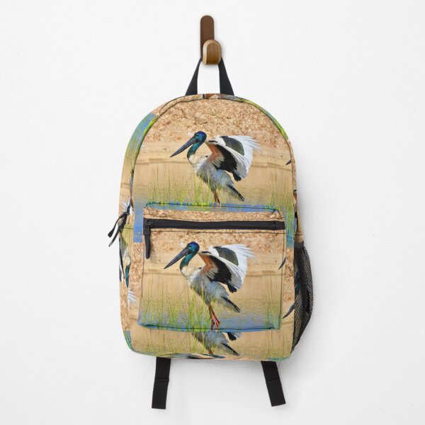 Item preview, Jabiru Black-necked Stork stretch designed and sold by Mark Grimsley.
