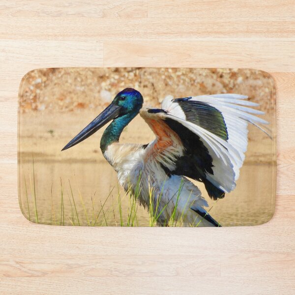 Item preview, Jabiru Black-necked Stork stretch  designed and sold by Mark Grimsley.
