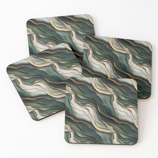 Item preview, Modern Luxe Fusion Green | AstralAura designed and sold by Astral Aura.