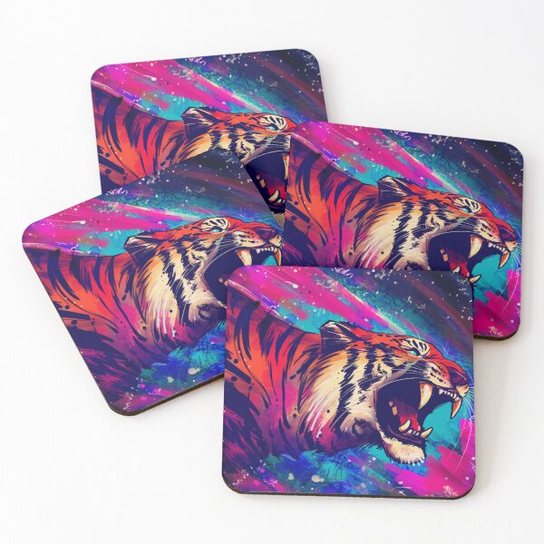 Item preview, .Galactic Tiger Roar. designed and sold by Celia The Great.