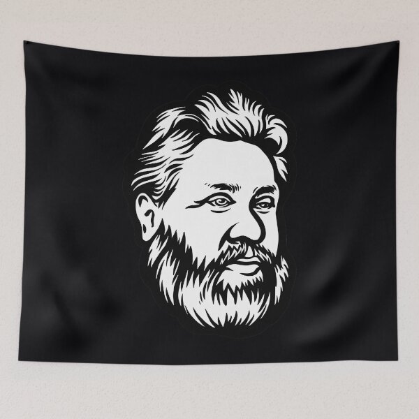 Item preview, Charles Spurgeon Portrait 	 		 designed and sold by bejoubcrnpw57.