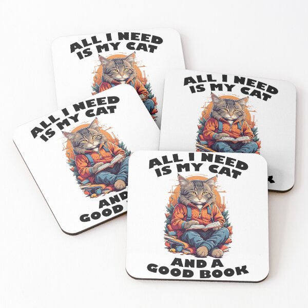 Item preview, All I need is my cat and a good book designed and sold by UltimateWorld.