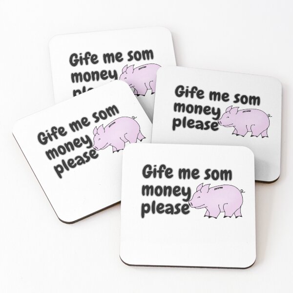 Item preview, funny t shirt,give me some money please,piggy bank designed and sold by Sujinthaiart.