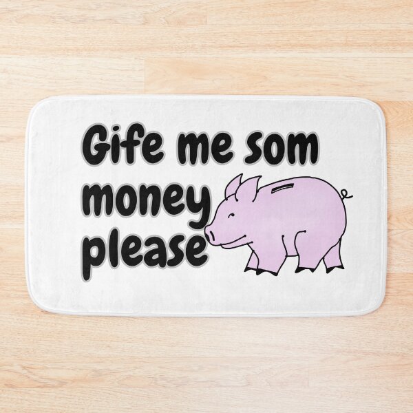 Item preview, funny t shirt,give me some money please,piggy bank designed and sold by Sujinthaiart.