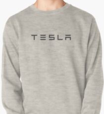 Tesla Logo Everywhere Pullover Sweatshirt