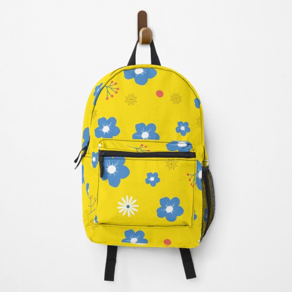 Item preview, "Sun-Kissed Elegance: Floral Pattern on a Yellow Base" designed and sold by Superbdeal.