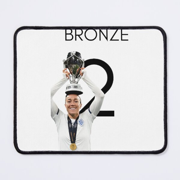 Item preview, Lucy Bronze number 2 England football Home designed and sold by masinibobus.