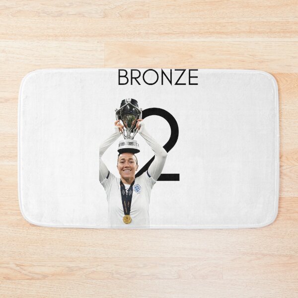 Item preview, Lucy Bronze number 2 England football Home designed and sold by masinibobus.