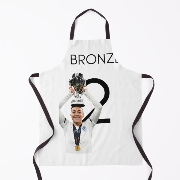 Item preview, Lucy Bronze number 2 England football Home designed and sold by masinibobus.