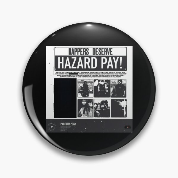 Item preview, Jpegmafia hazard duty pay designed and sold by PhuongEarley.