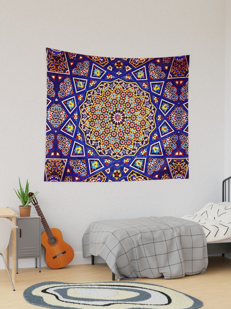 Moroccan best sale wall tapestry