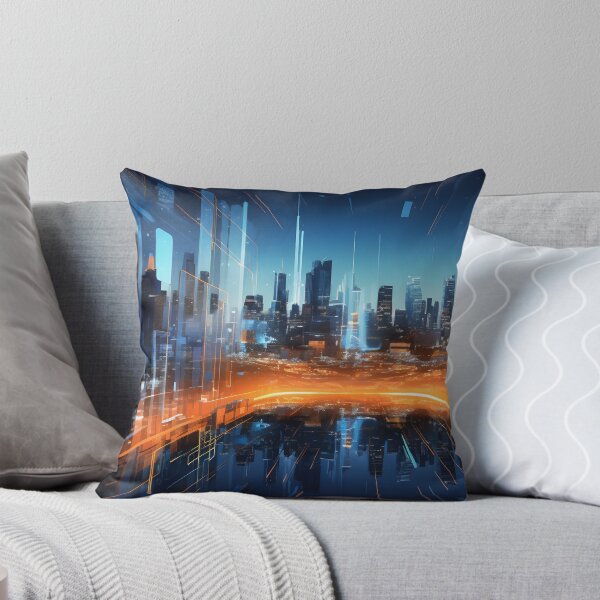 Item preview, Binary Skies: Infinitum Metropolis designed and sold by xaoslogic.