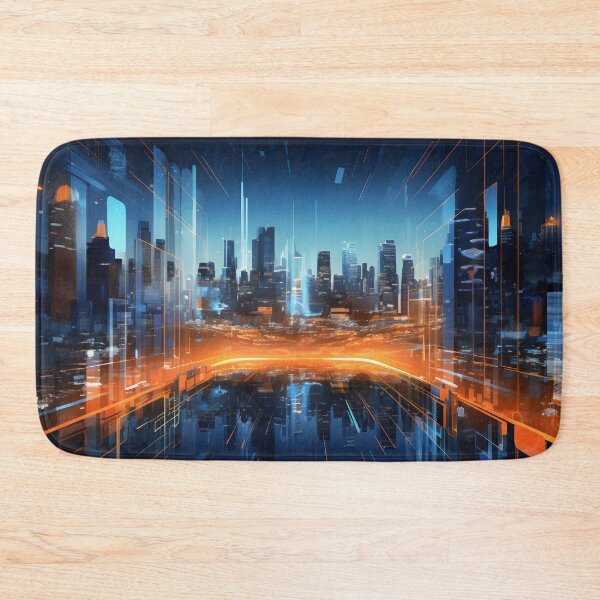 Item preview, Binary Skies: Infinitum Metropolis designed and sold by xaoslogic.
