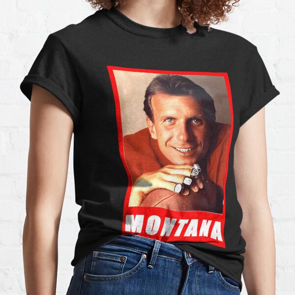 TeeBoutiques Limited Joe Montana Vintage Unisex T-Shirt, Vintage Joe Montana T-Shirt Gift for Women and Man, 90s Vintage Shirt, Retro Shirt