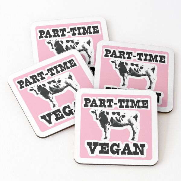 Item preview, part-time vegan designed and sold by verycoolandnice.