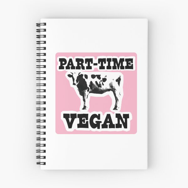 Item preview, part-time vegan designed and sold by verycoolandnice.