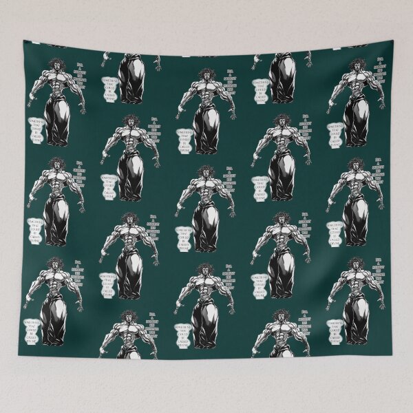 Item preview, Baki  Yujiro Hanma badass   designed and sold by KinleeBarr.