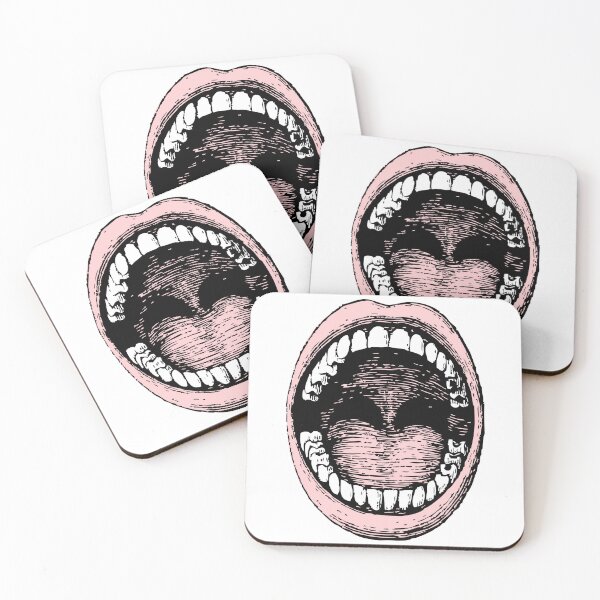 Item preview,  vintage open mouth clipart designed and sold by marie-inks.