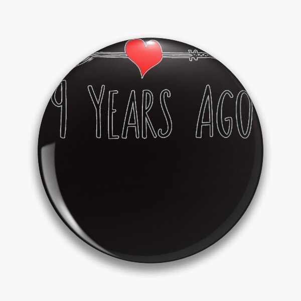 Item preview, Just Married 9 Years Ago designed and sold by SloaneHenson.