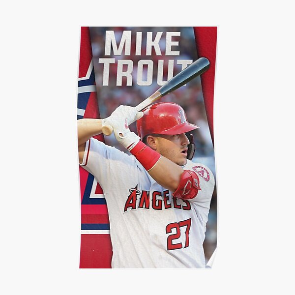 Mike Trout Poster for Sale by dekuuu