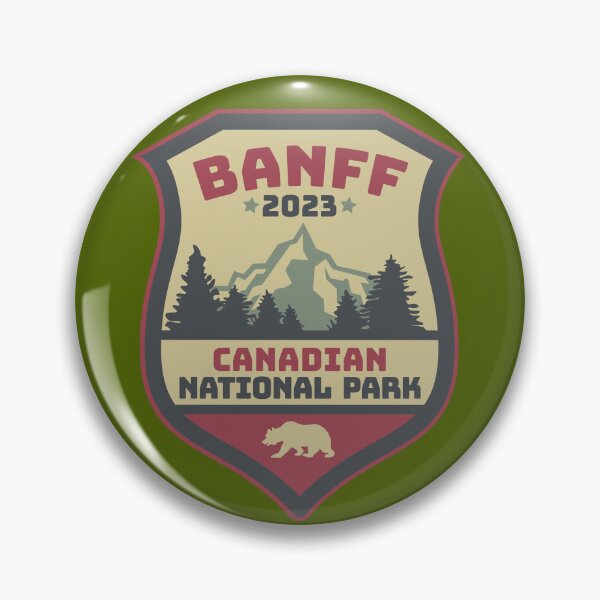 Item preview, Vintage Retro Banff Canadian National Park 2023 Souvenir designed and sold by Robert Diebold.