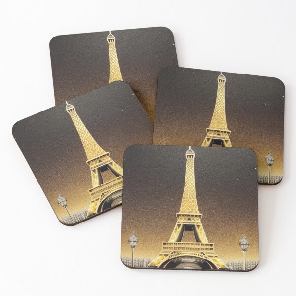 Item preview, Eiffel tower in gold  designed and sold by Roxburylane.