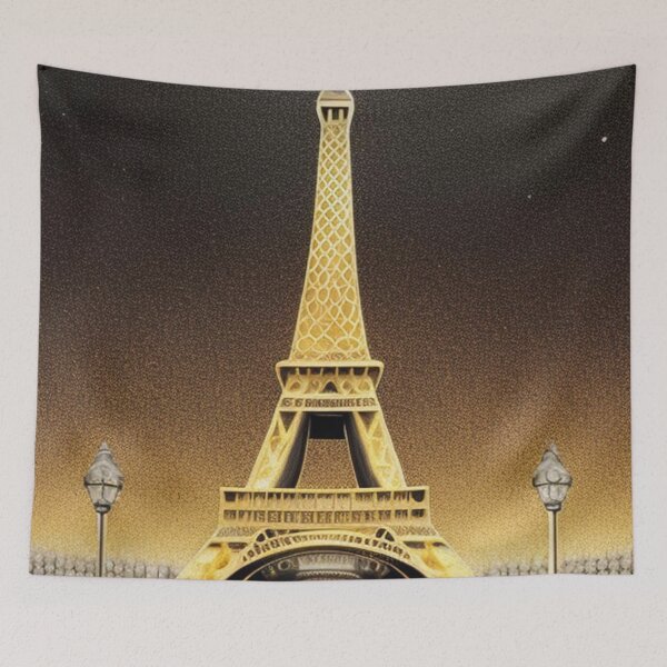 Item preview, Eiffel tower in gold  designed and sold by Roxburylane.