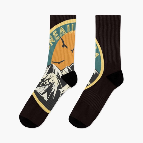 Item preview, Juneau Alaska Mountains Retro Vintage designed and sold by LAURESULLIVAN.