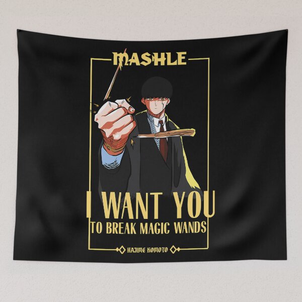 Item preview, MASHLE: MAGIC AND MUSCLES (I WANT YOU) RED designed and sold by SpinedJeffers.