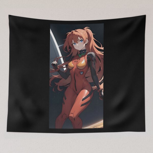 Item preview, Asuka Sohryu Evangelion Anime Phone Case designed and sold by LuxuryJellyTan.