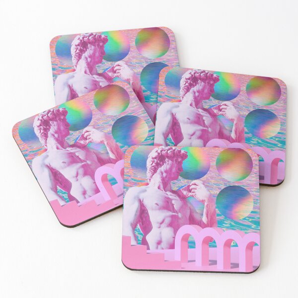 Item preview, Vaporwave Synthwave David of Michelangelo designed and sold by soulfulprintss8.