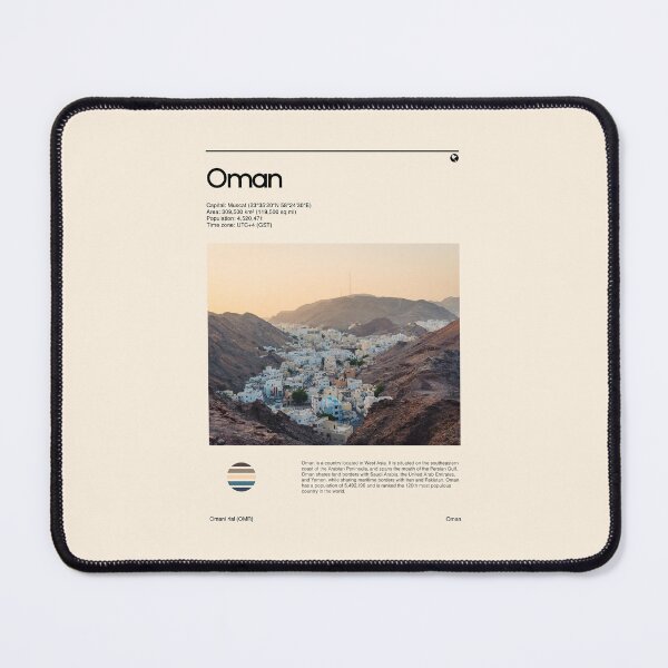 Item preview, Visit Oman (Travel poster) designed and sold by RabbitK.