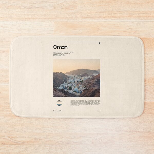 Item preview, Visit Oman (Travel poster) designed and sold by RabbitK.