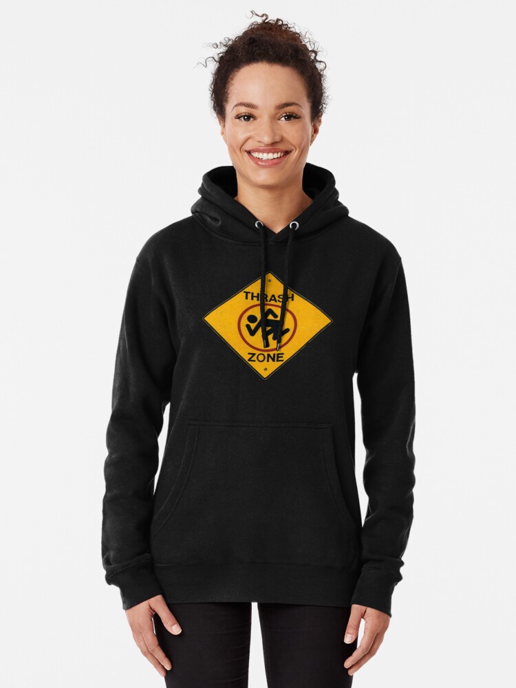 DRI Thrash Zone Pullover Hoodie by Yvonanseau Redbubble