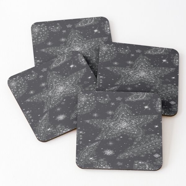 Item preview, Starry Night Skies: Cosmic Ships and Refracted Patterns designed and sold by AFUNARTZ.