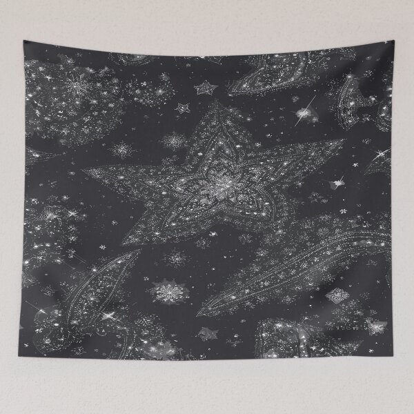 Item preview, Starry Night Skies: Cosmic Ships and Refracted Patterns designed and sold by AFUNARTZ.