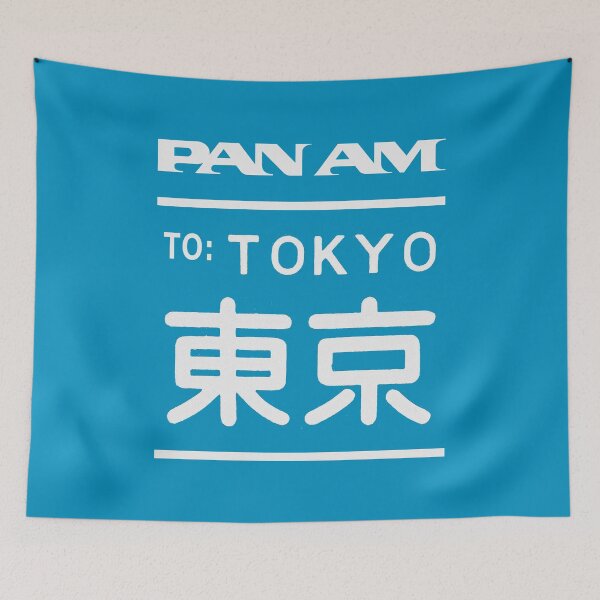 Item preview, Pan Am | Pan American Airways to Tokyo designed and sold by darryldesign.