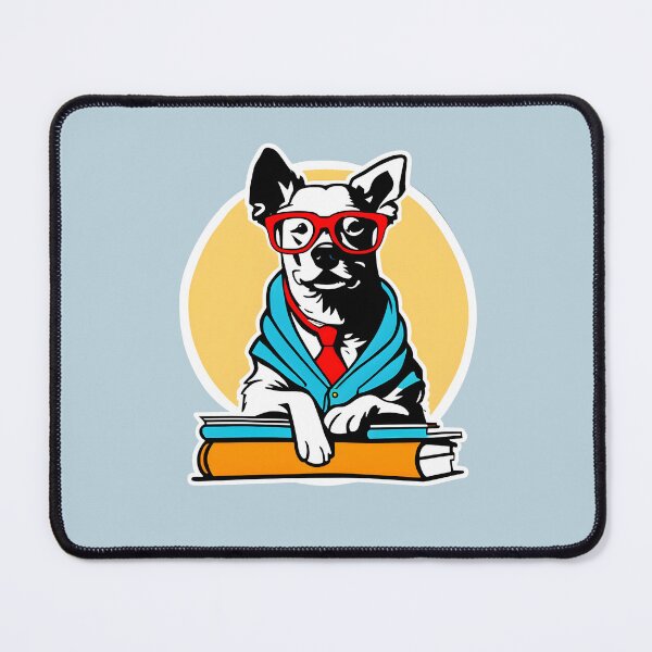 Item preview, Dog the Reader designed and sold by soloveyko.