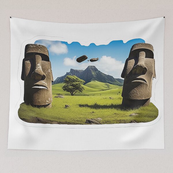 Item preview, Two large figures in the grass designed and sold by abmkf.